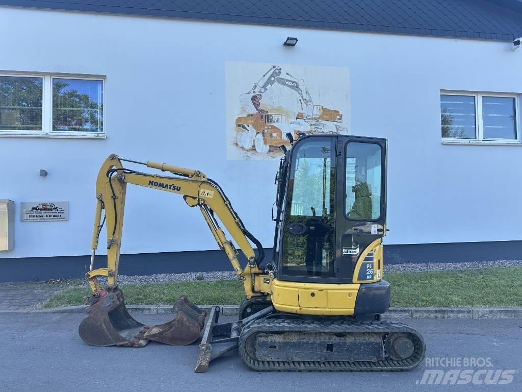 Komatsu PC 26 MR-3 Minigravere <7t