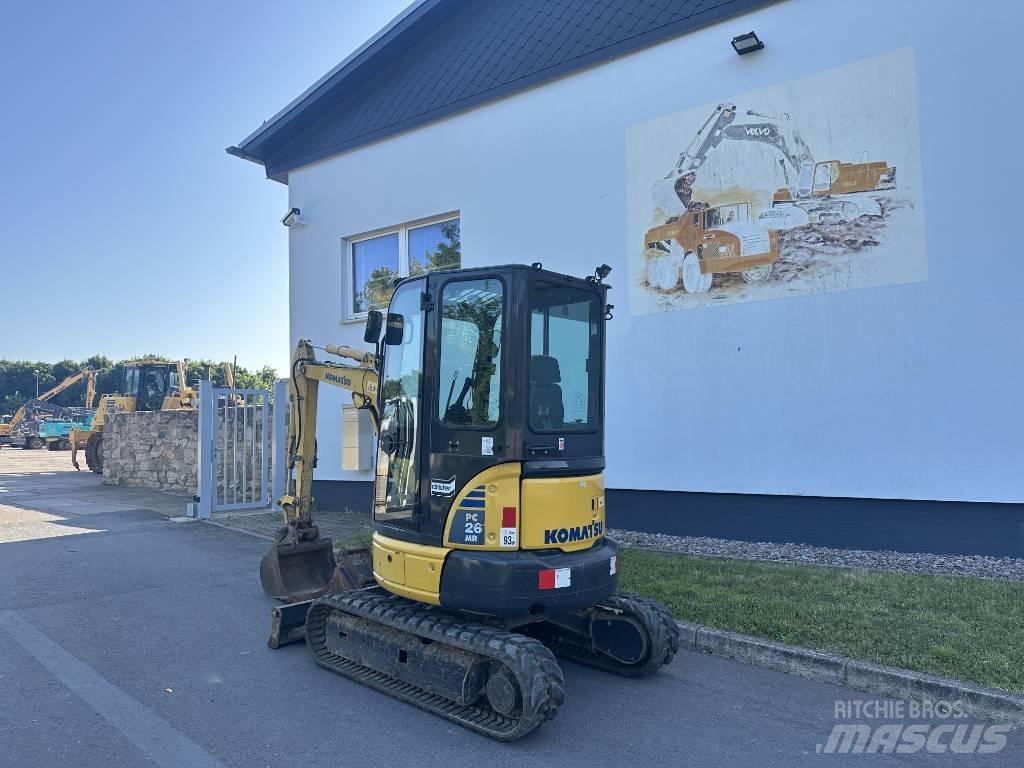 Komatsu PC 26 MR-3 Minigravere <7t