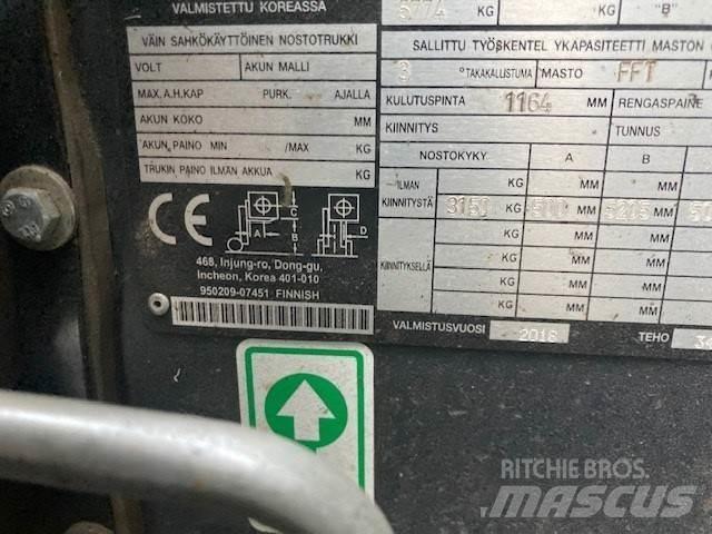 Doosan D35C-7 Diesel Trucker