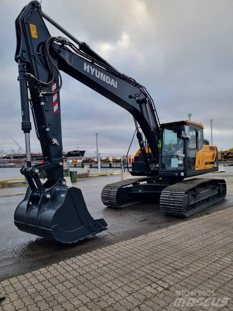 Hyundai HX210AL Beltegraver