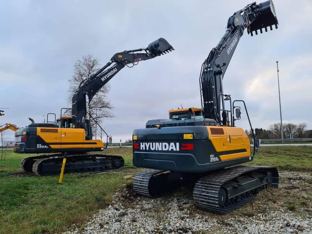 Hyundai HX210AL Beltegraver