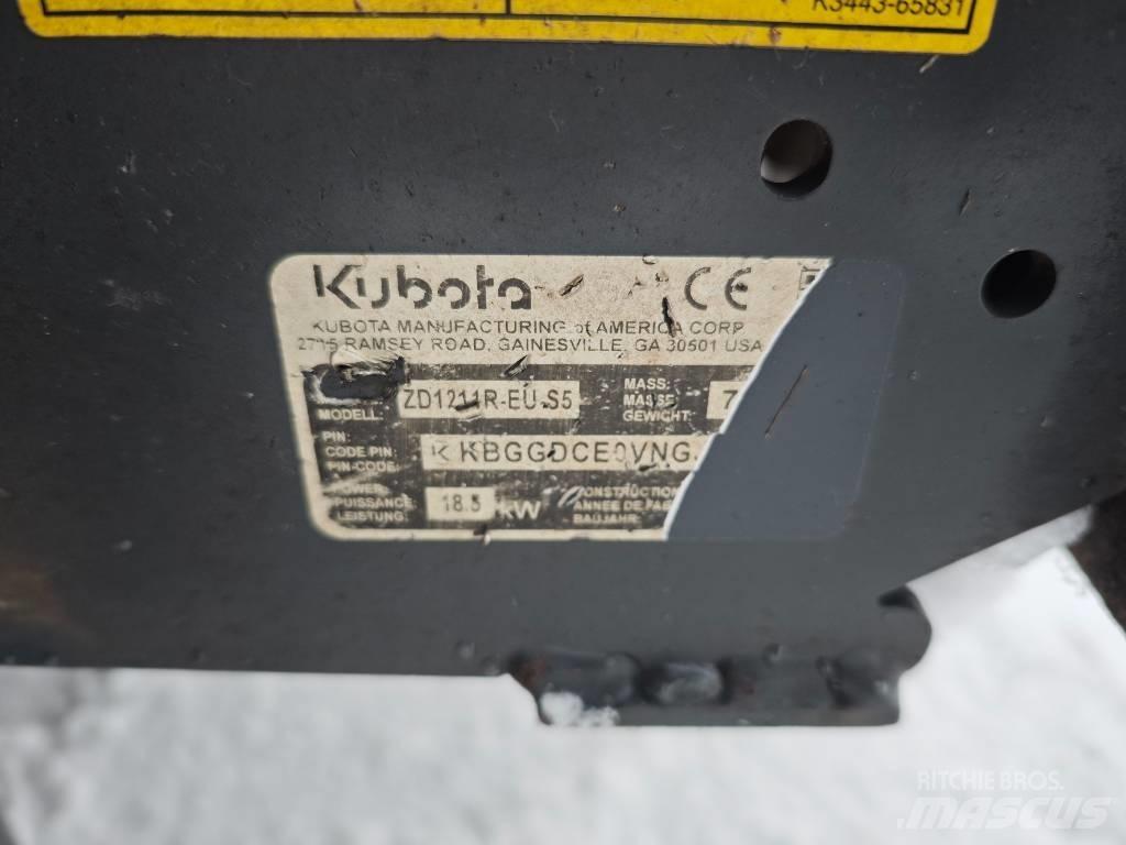 Kubota ZD 1211 Sitteklippere