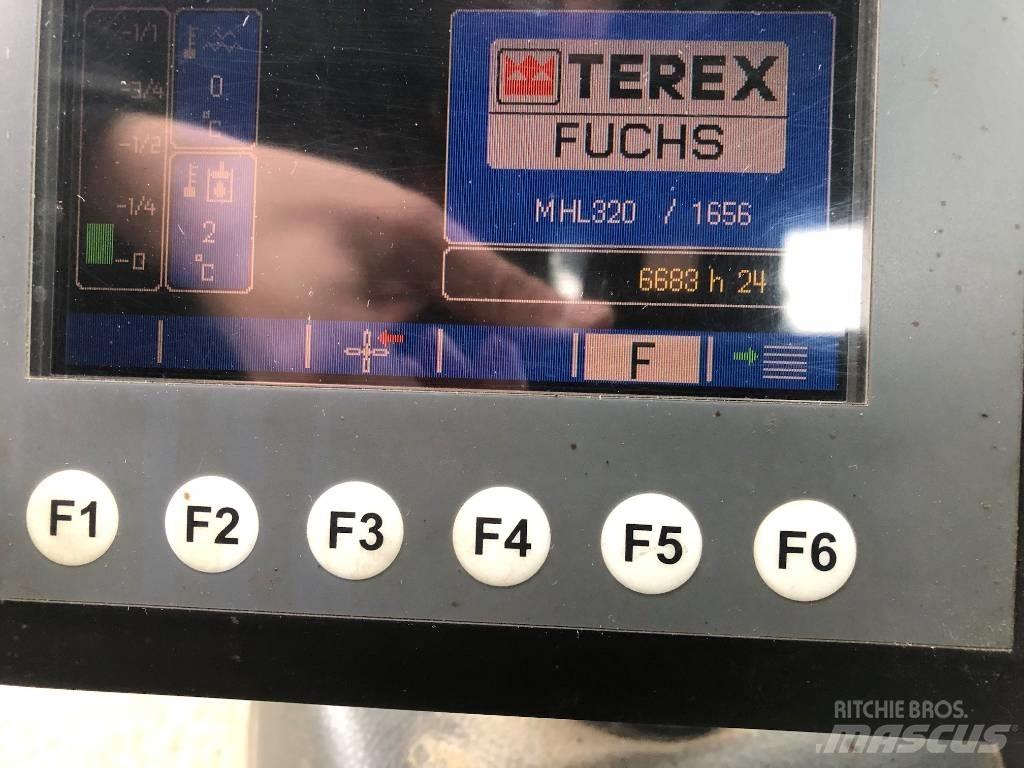 Fuchs MHL 320 Gravemaskiner for avfallshåndtering