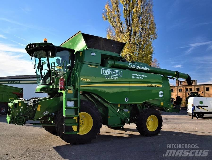 John Deere T 660 Skurtreskere