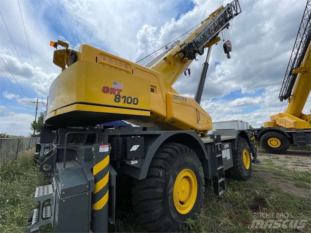 Grove GRT8100 Røff terreng kraner