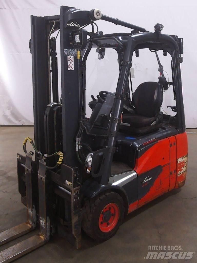 Linde E16C-02 Elektriske trucker
