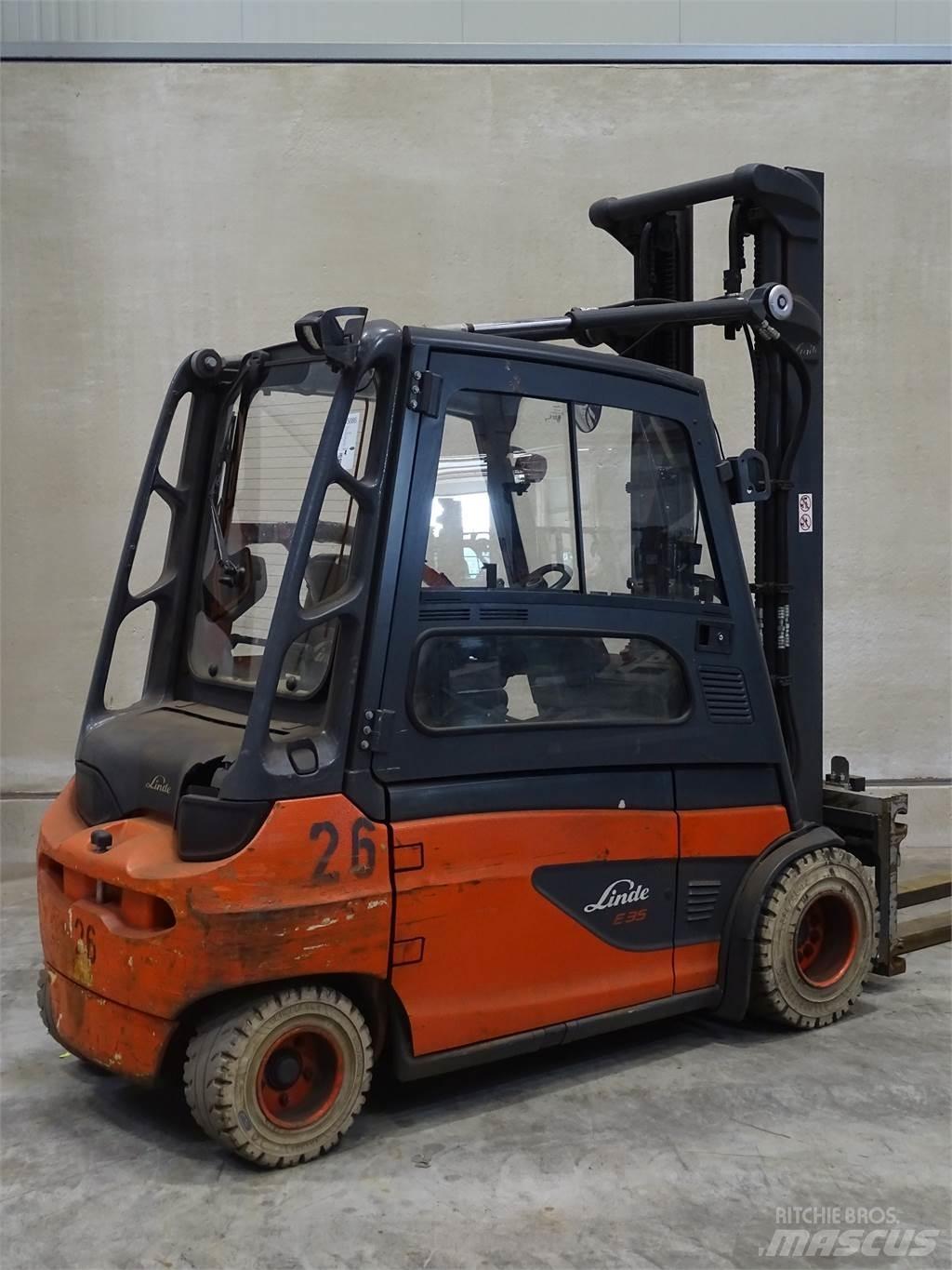 Linde E35L Elektriske trucker