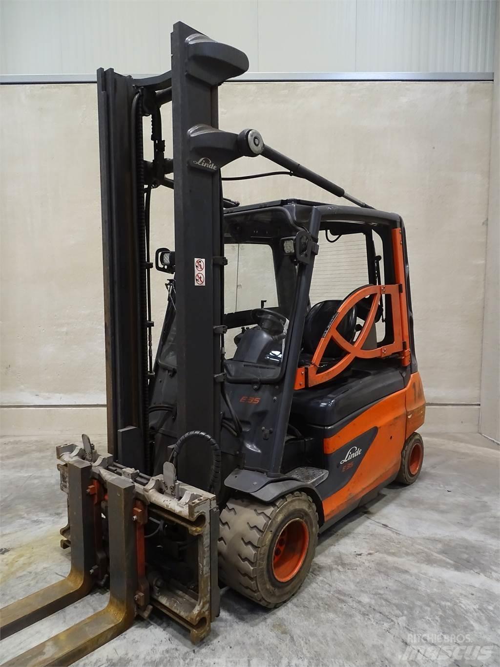 Linde E35L-01 Elektriske trucker