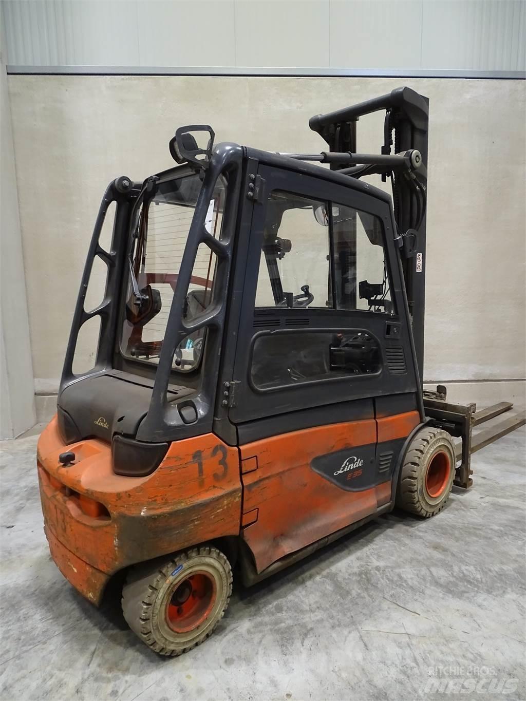 Linde E35L-01 Elektriske trucker