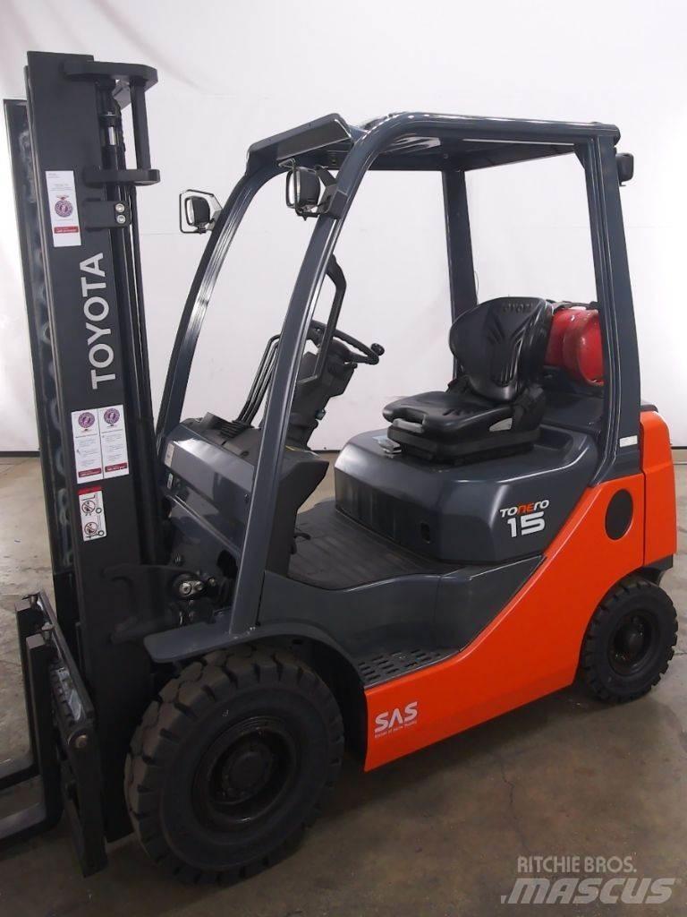 Toyota 02-8FGF15 Propan trucker