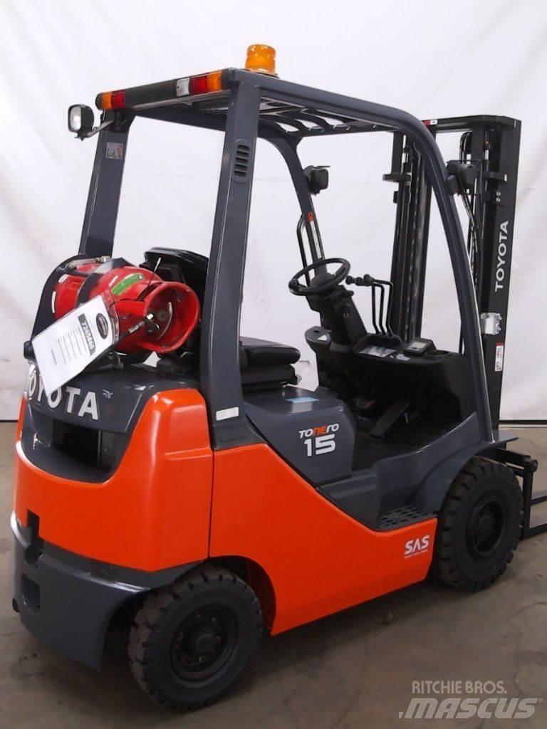 Toyota 02-8FGF15 Propan trucker