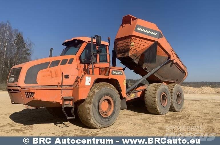 Doosan DA 40 Rammestyrte Dumpere
