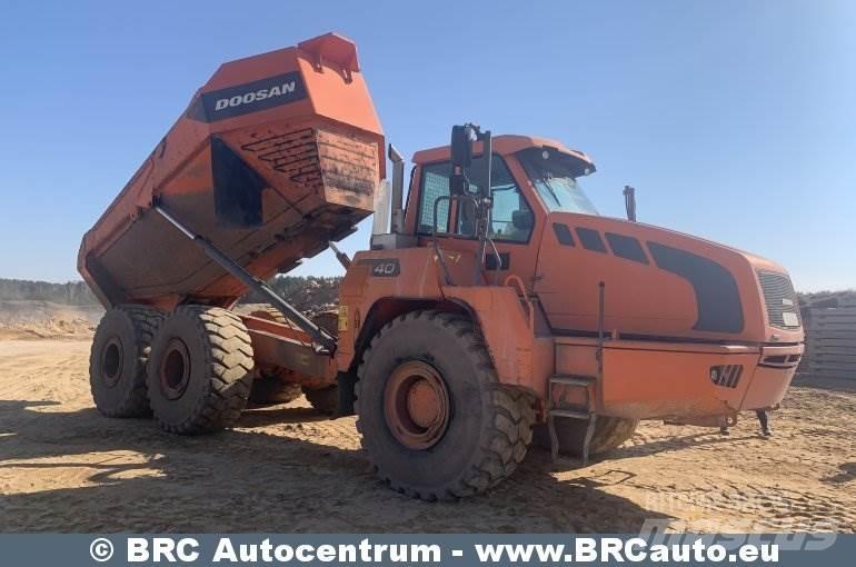 Doosan DA 40 Rammestyrte Dumpere