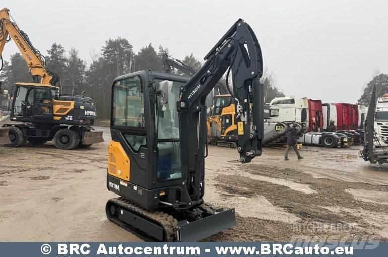 Hyundai HX19A Minigravere <7t
