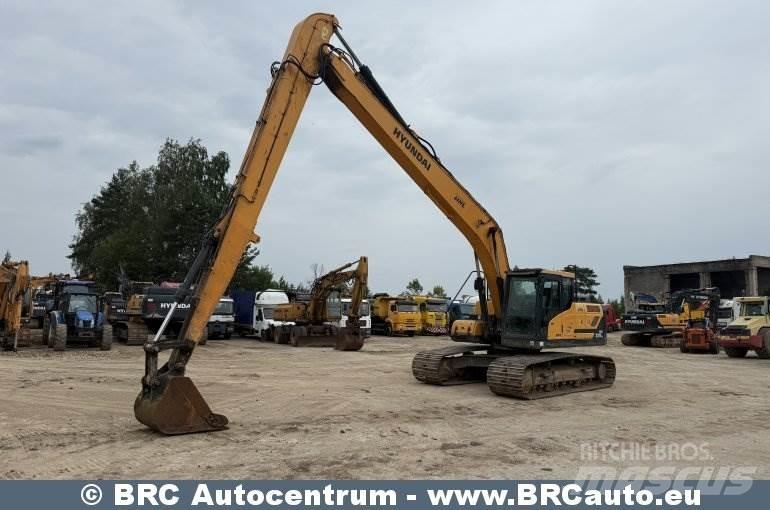 Hyundai HX220LR Beltegraver