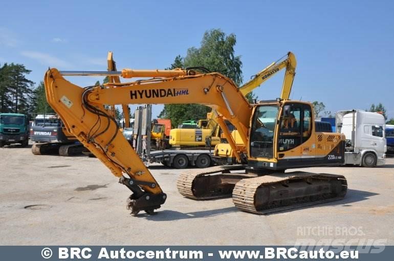 Hyundai R220LC-9A Beltegraver