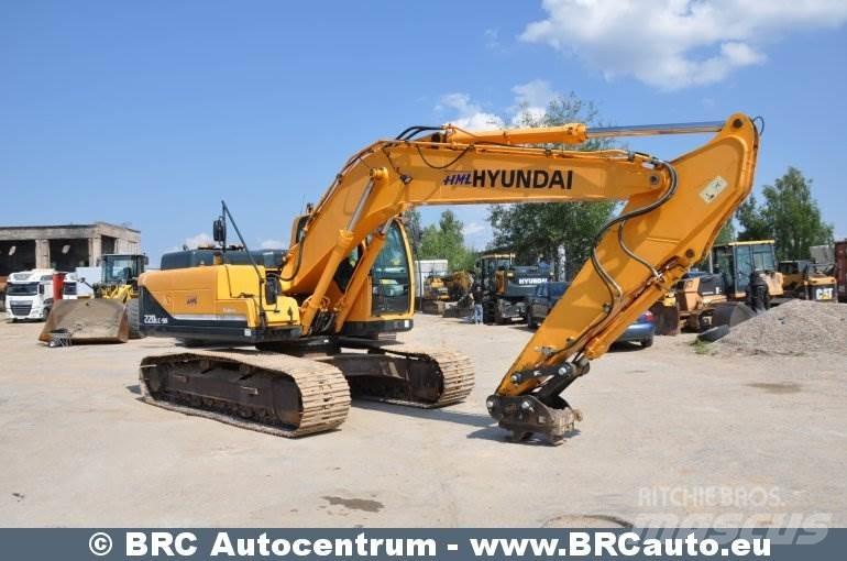 Hyundai R220LC-9A Beltegraver