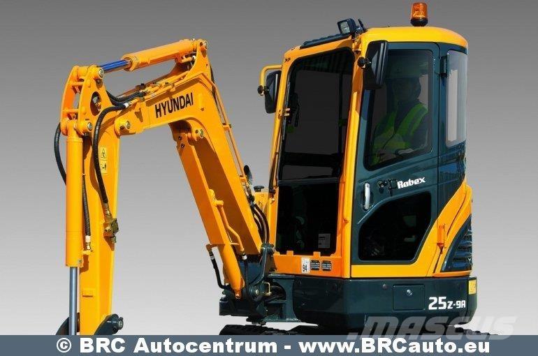 Hyundai R25Z-9AK Minigravere <7t