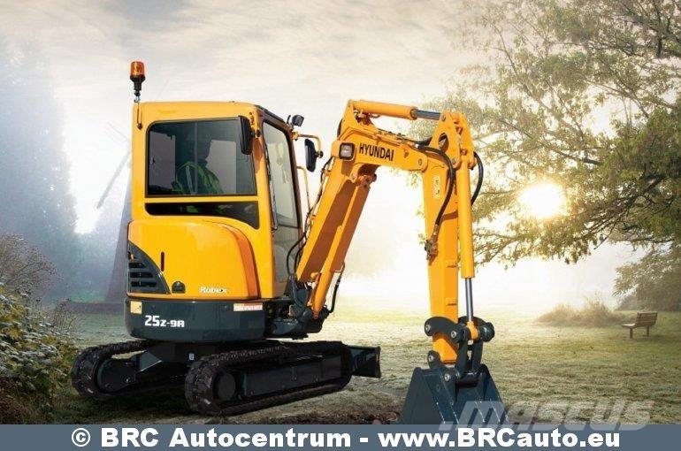Hyundai R25Z-9AK Minigravere <7t