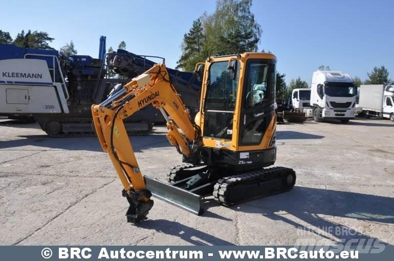 Hyundai R25Z-9AK Minigravere <7t
