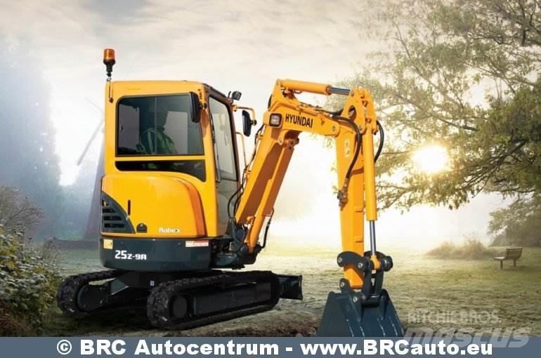 Hyundai R25Z-9AK Minigravere <7t