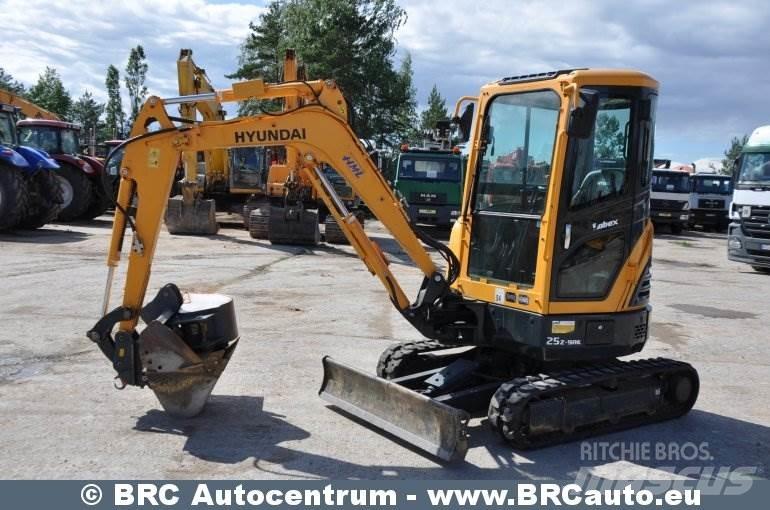 Hyundai R25Z-9AK Minigravere <7t