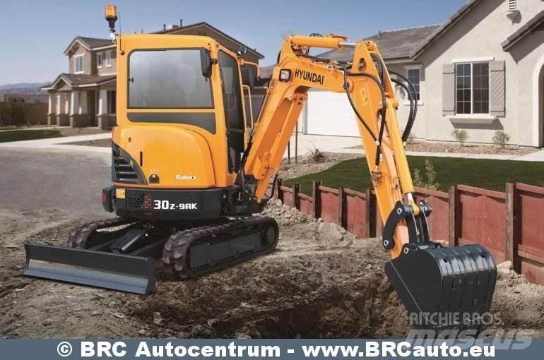 Hyundai R30Z-9AK Minigravere <7t