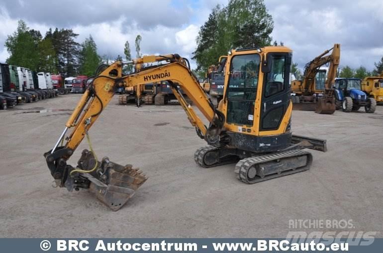 Hyundai R30Z-9AK Minigravere <7t