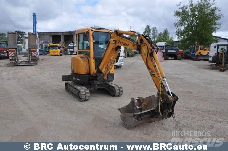 Hyundai R30Z-9AK Minigravere <7t