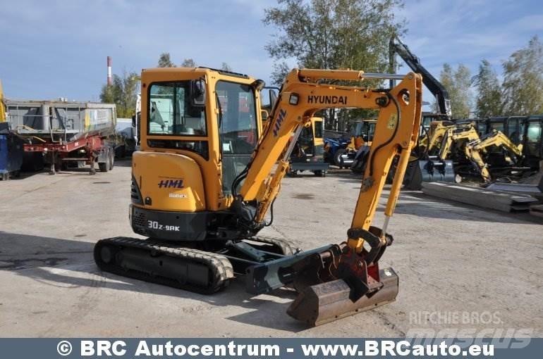 Hyundai R30Z-9AK Minigravere <7t