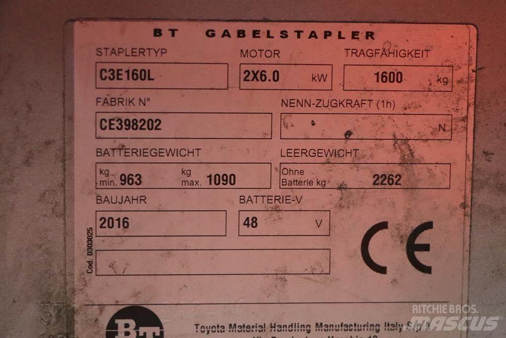 BT C3E160L Elektriske trucker