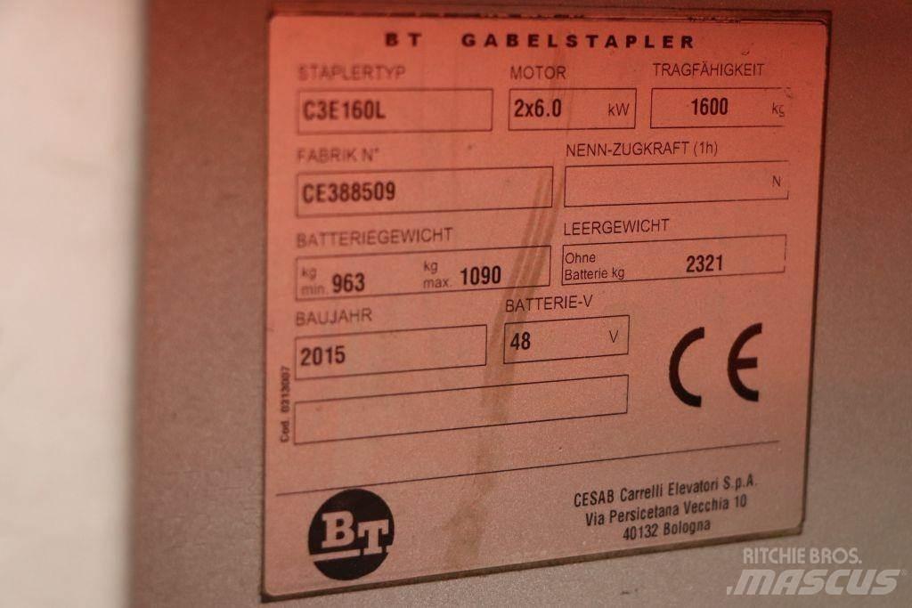 BT C3E160L Elektriske trucker