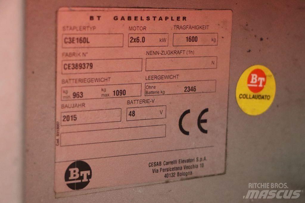 BT C3E160L Elektriske trucker