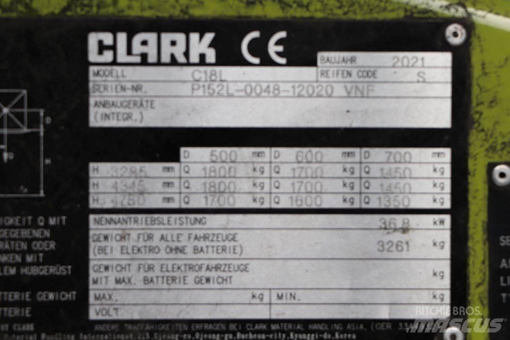 Clark C18L Propan trucker