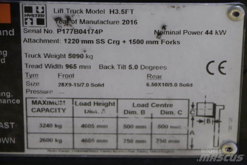 Hyster H3.5FT Propan trucker