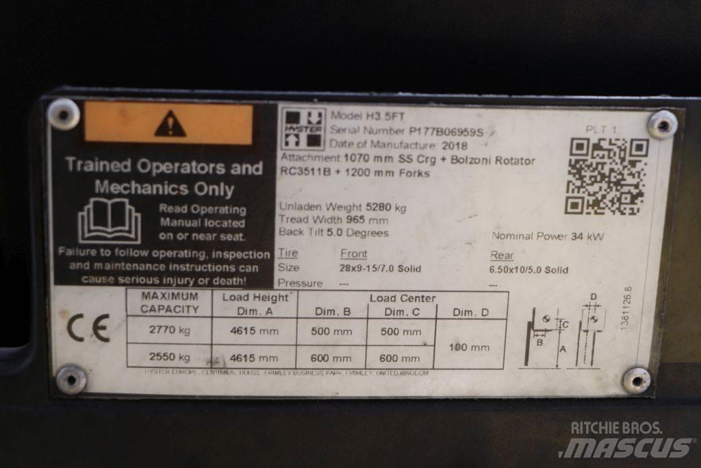 Hyster H3.5FT Diesel Trucker