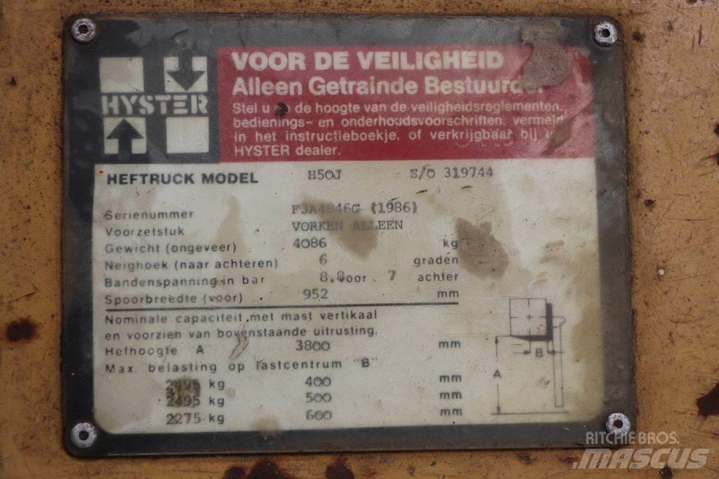 Hyster H50J Propan trucker