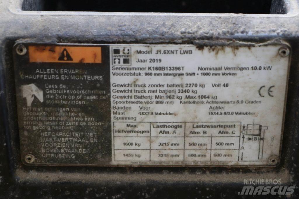 Hyster J1.6XNT Elektriske trucker