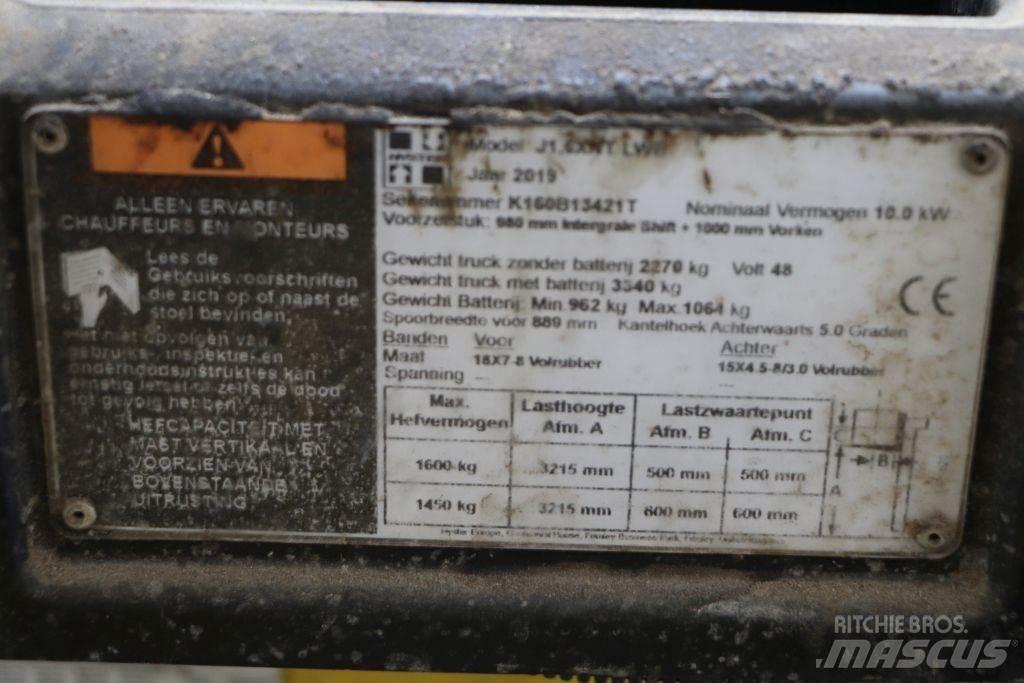 Hyster J1.6XNT Elektriske trucker