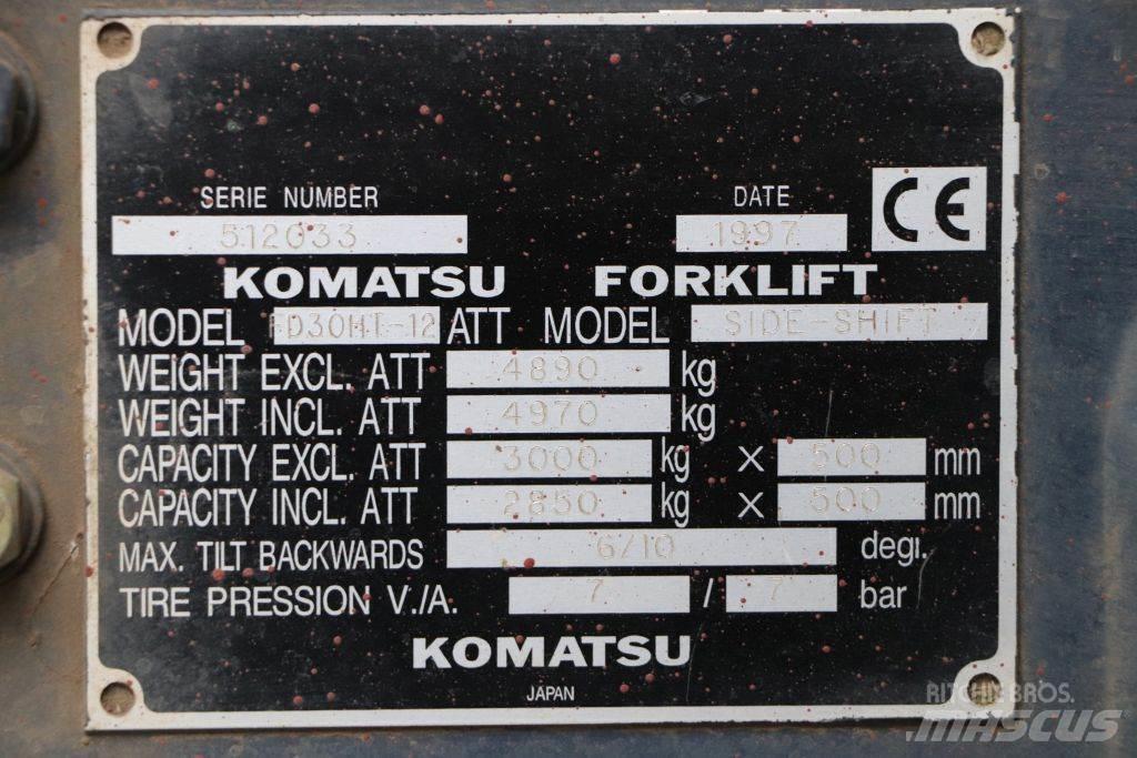 Komatsu FD30HT-12 Diesel Trucker