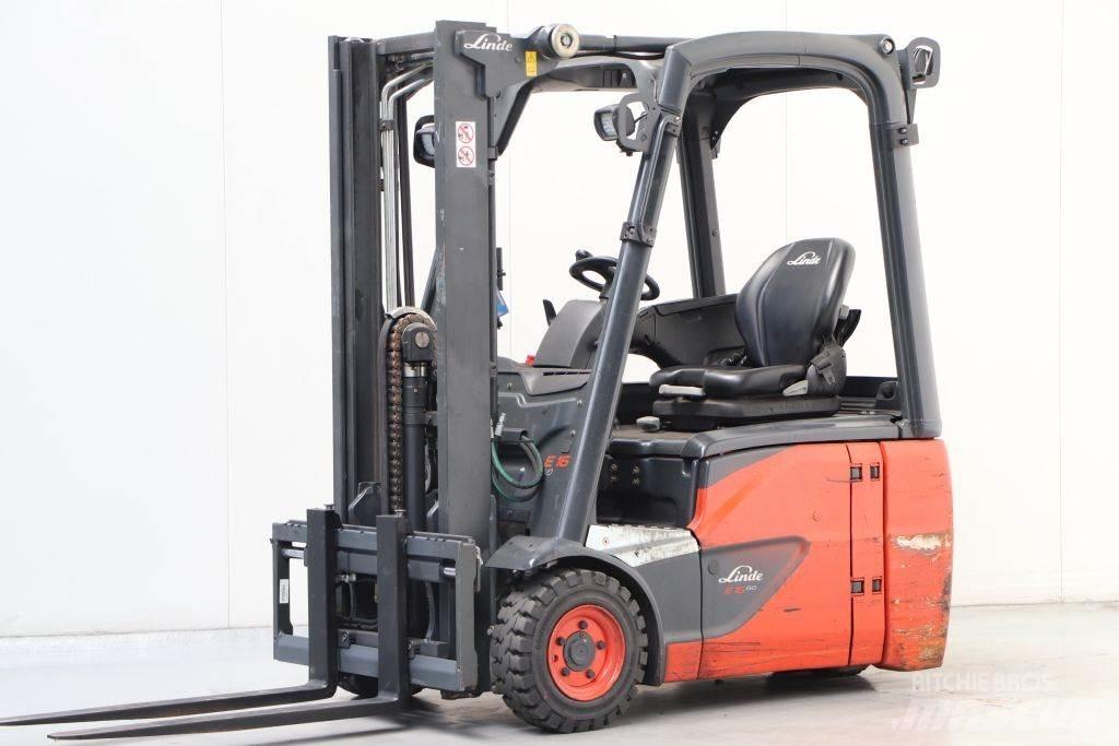 Linde E16C-02 Elektriske trucker