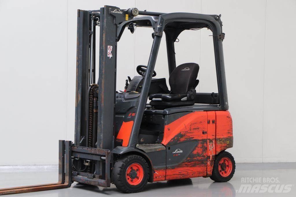 Linde E16PH-02 Elektriske trucker