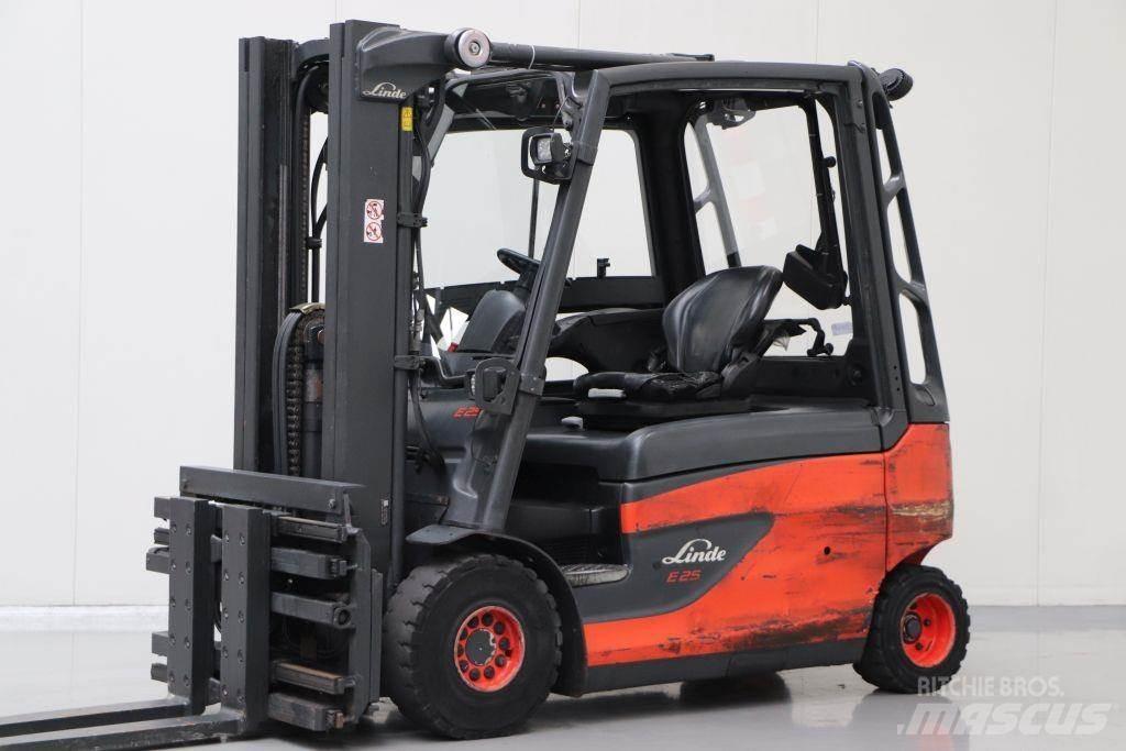 Linde E25L-01 Elektriske trucker