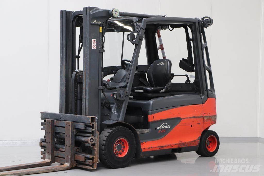 Linde E25L-01 Elektriske trucker