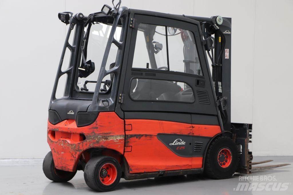 Linde E25L-01 Elektriske trucker