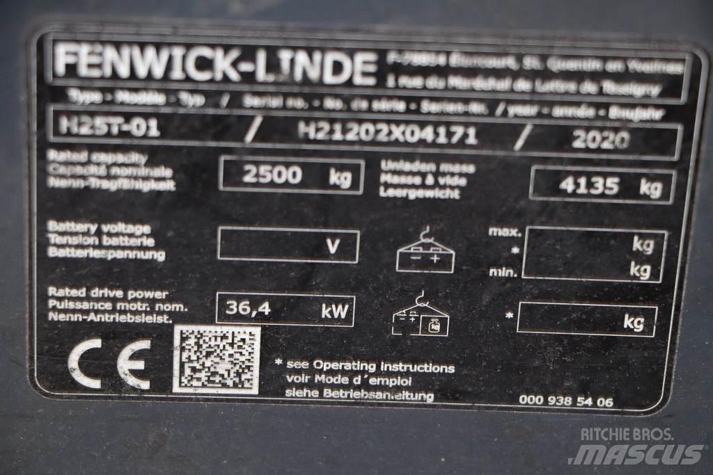 Linde H25T-01 Propan trucker