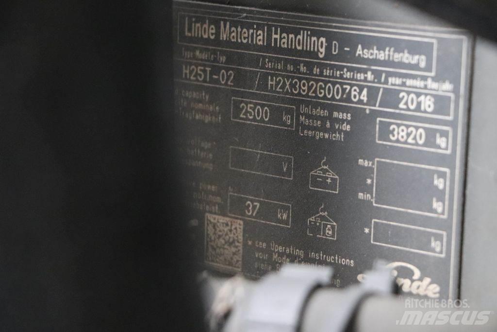 Linde H25T-02 Propan trucker