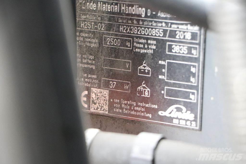 Linde H25T-02 Propan trucker