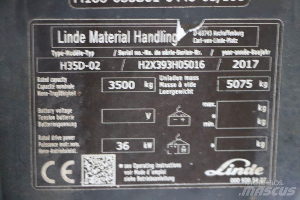 Linde H35D-02 Diesel Trucker