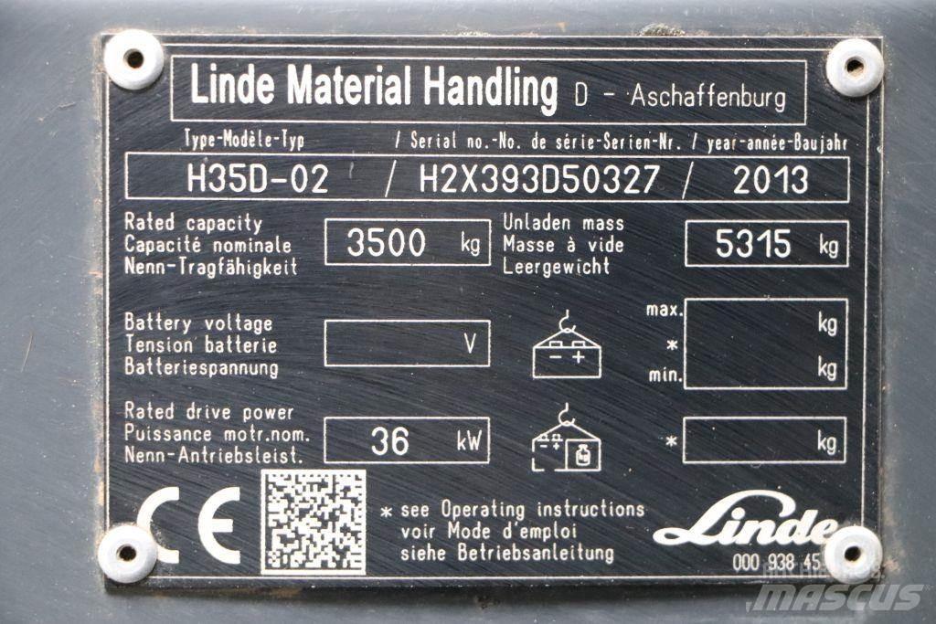 Linde H35D-02 Diesel Trucker